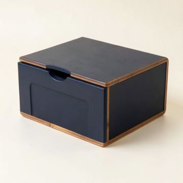 Ash Crest Under-Desk Drawer Unit - Navy (synthetic illustration; no displayed measurements)
