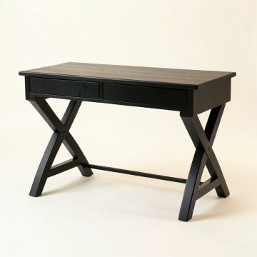 Slate Dale Writing Desk - Black (synthetic illustration; no displayed measurements)