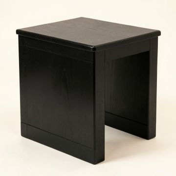 Juniper Bend Side Table - Black (synthetic illustration; no displayed measurements)