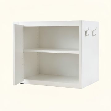 Slate Branch Empty Mug-Storage Cabinet Insert - White (synthetic illustration; no displayed measurements)