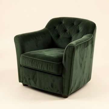 Ziaa 28.5 '' Wide Tufted Polyester Barrel Chair (synthetic illustration; no displayed measurements)
