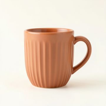 Dawn Bluff Ceramic Mug - Terracotta (synthetic illustration; no displayed measurements)