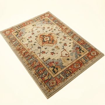 Hughesville Hand-Tufted Wool Multi-Color Area Rug (synthetic illustration; no displayed measurements)