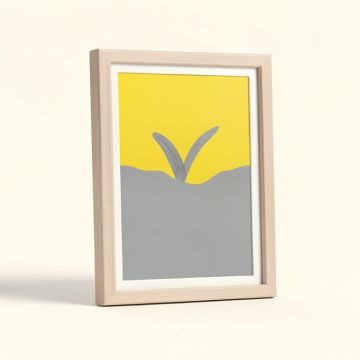 Bee Framed Painting Print (synthetic illustration; no displayed measurements)