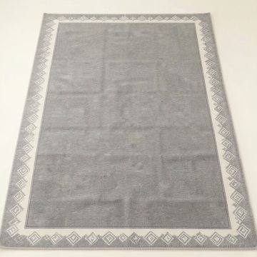 Flint Branch Rectangular Area Rug - Gray (synthetic illustration; no displayed measurements)
