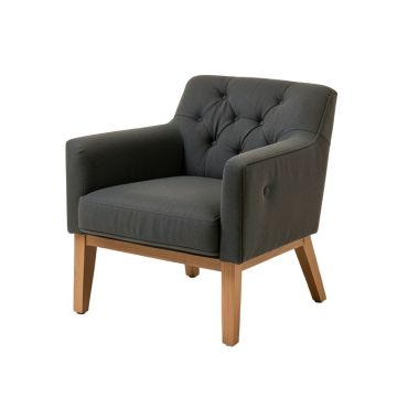Claudie 26 '' Wide Tufted Polyester Side Chair