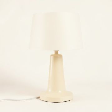 Adelphi 25.5 '' Cream Table Lamp (synthetic illustration; no displayed measurements)