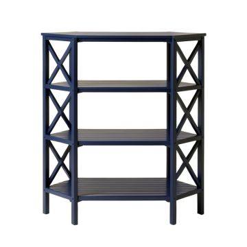 Alder Crest Empty Seed-Starting Shelving Unit Without Lights - Navy
