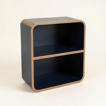 Ash Branch Empty Mug-Storage Cabinet Insert - Navy (synthetic illustration; no displayed measurements)