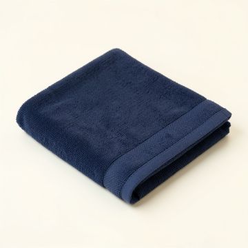 Meadow Brook Bath Towel - Navy (synthetic illustration; no displayed measurements)