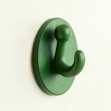 Cedar Arc Wall-Mounted Robe Hook (synthetic illustration; no displayed measurements)