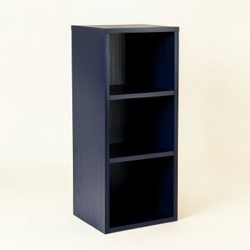 Olive Bluff Narrow Cubby Tower - Navy (synthetic illustration; no displayed measurements)