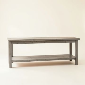 Alder Brook Empty Workshop Workbench - Gray (synthetic illustration; no displayed measurements)