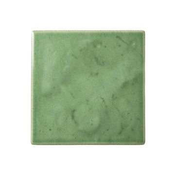 Reed Arc Uninstalled Square Decorative Tile - Green