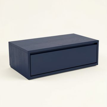 Shore Edge Desktop Monitor Riser - Navy (synthetic illustration; no displayed measurements)