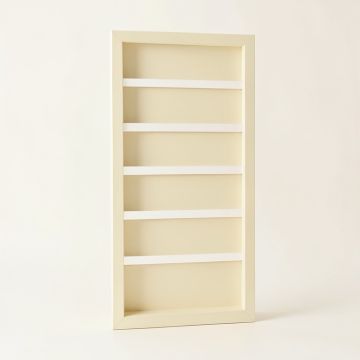 Ridge Arc Empty Vertical Garden Frame - Cream (synthetic illustration; no displayed measurements)