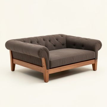 Quitaque 88 '' Rolled Arm Chesterfield Sofa (synthetic illustration; no displayed measurements)
