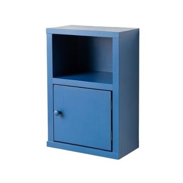 Clay Bend Wall-Mounted Entry Cabinet - Blue