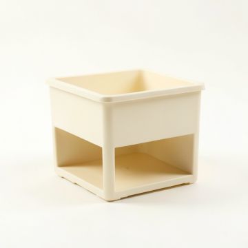 Glen Canyon Empty Raised Planter - Cream (synthetic illustration; no displayed measurements)