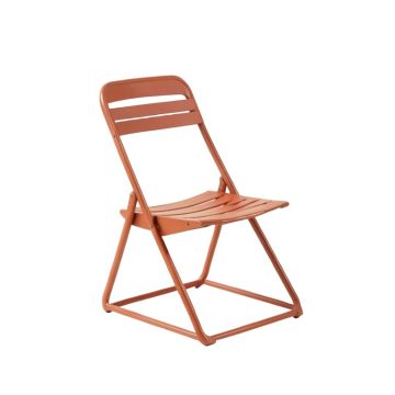 Ash Crossing Folding Outdoor Chair - Terracotta