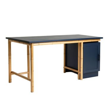 Ash Bend Empty Workshop Workbench - Navy