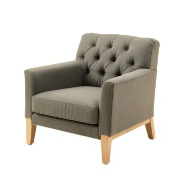 Melrose 30 '' Wide Tufted Polyester Armchair