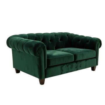 Porter 80 '' Velvet Rolled Arm Chesterfield Sofa
