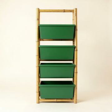 Laurel Crest Empty Vertical Garden Frame - Green (synthetic illustration; no displayed measurements)