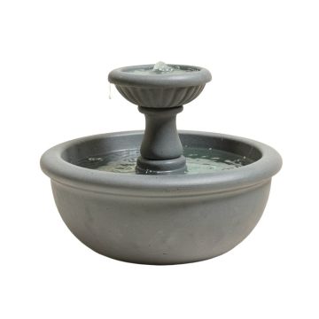 Resin Round Fountain With Light