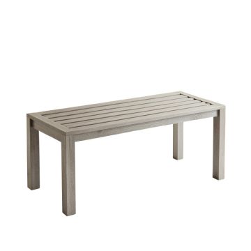 Aspen Crest Indoor Bench - Gray