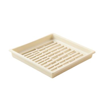 Hill Falls Empty Under-Desk Cable Tray - Ivory
