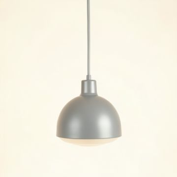 Linden Bridge Pendant Light Suspended From One Plain Cable - Gray (synthetic illustration; no displayed measurements)