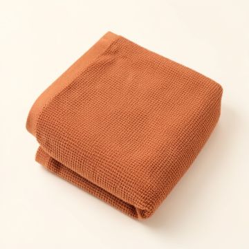 River Branch Bath Towel - Terracotta (synthetic illustration; no displayed measurements)
