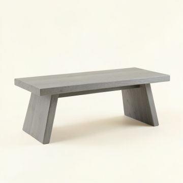 Ridge Branch Indoor Bench - Gray (synthetic illustration; no displayed measurements)