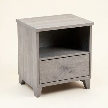 Maple Dell Nightstand - Gray (synthetic illustration; no displayed measurements)
