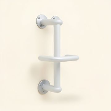 Shower Riser And Wall Support (synthetic illustration; no displayed measurements)