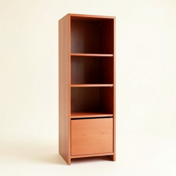 Dawn Bluff Narrow Cubby Tower - Terracotta (synthetic illustration; no displayed measurements)