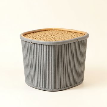 Vale Arc Laundry Hamper - Gray (synthetic illustration; no displayed measurements)
