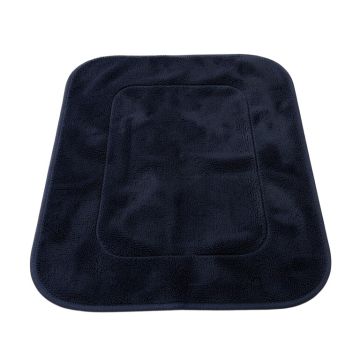 Cedar Crossing Bath Mat - Navy
