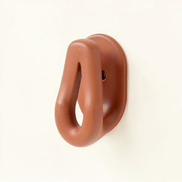 Cliff Arc Wall-Mounted Robe Hook (synthetic illustration; no displayed measurements)