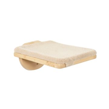 Lake Bend Wall-Mounted Cat Perch - Beige
