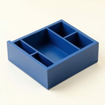 Olive Bluff Empty Pantry Drawer Organizer Insert - Blue (synthetic illustration; no displayed measurements)