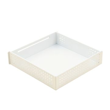 Heath Field Empty Under-Desk Cable Tray - White