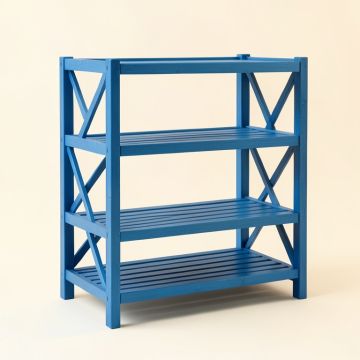 Cove Canyon Empty Seed-Starting Shelving Unit Without Lights - Blue (synthetic illustration; no displayed measurements)