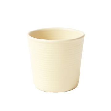 Reed Brook Empty Candle Holder - Cream