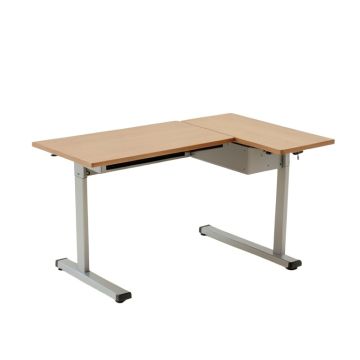 Series C Height Adjustable L-Shape Standing Desk