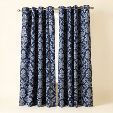 Ambesonne Navy Blue Curtains (synthetic illustration; no displayed measurements)