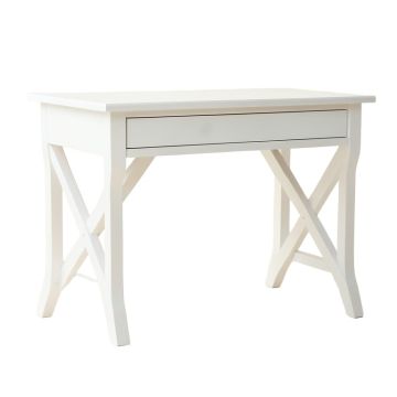 Wren Canyon Writing Desk - White