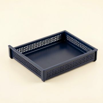 Bay Arc Empty Under-Desk Cable Tray (synthetic illustration; no displayed measurements)