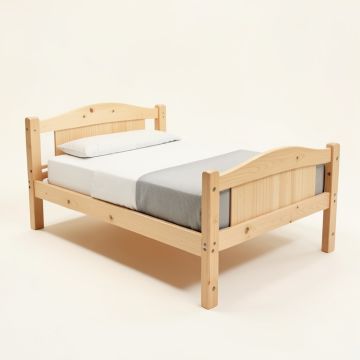 Robidoux Solid Wood Convertible Toddler Bed (synthetic illustration; no displayed measurements)
